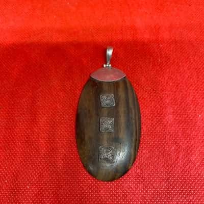  Womens Pendant wooden with 925 clasp