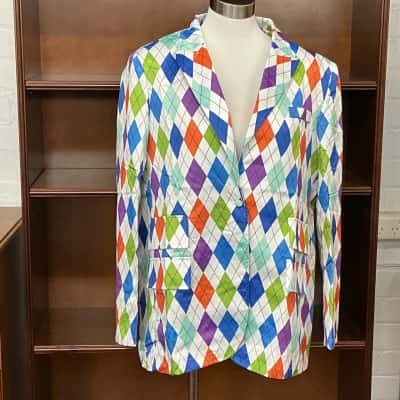Uoozee Womens  Size XXL Blazer Other / Pattern / White 