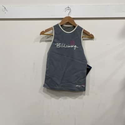 Billabong Womens  Size 12 Wet Vest Grey 