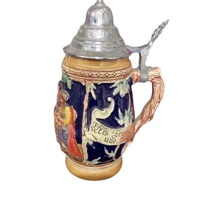 German beer stein