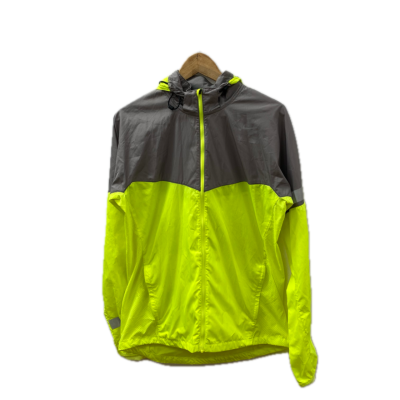 Nike Mens High-Vis Jacket Size M Neon Yellow / Grey 