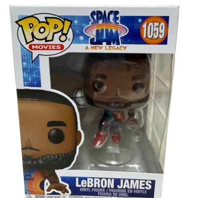 Funko Pop! Movies: Space Jam, LeBron James Figurine #1059