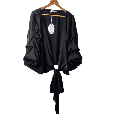 BNWT Fria The Label Black Jacket - Size 14