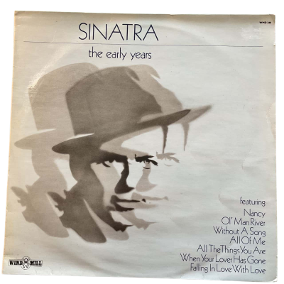Frank Sinatra The Early Years Vintage UK 12” Vinyl Album