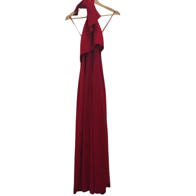 Reggio Vintage Womens  Size 14 Sleeveless Jumpsuit Red 