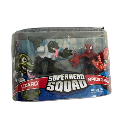 Superhero Squad figures, Spider-Man and the Lizard