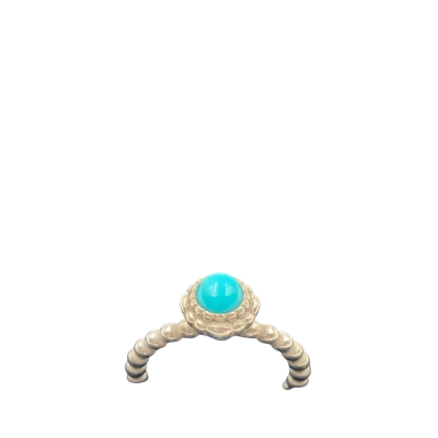 Pandora Womens Ring Silver / Turquoise 