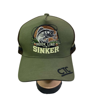  Unisex  Country Trucker Caps - Hook Line & Sinker