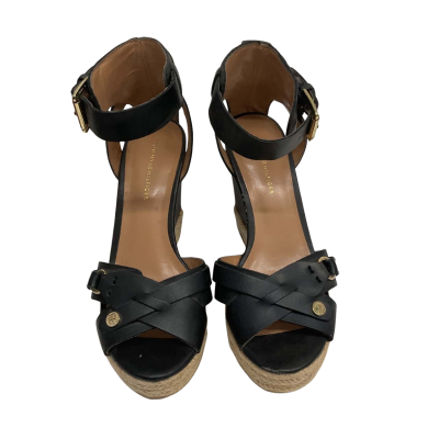 TOMMY HILFIGER -  Espardrille Platform Wedge Sandle