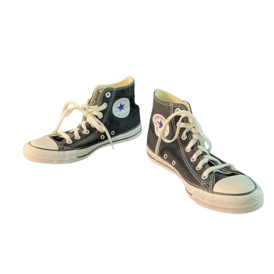 Converse All Stars sneakers  Size 8 Black  / White 