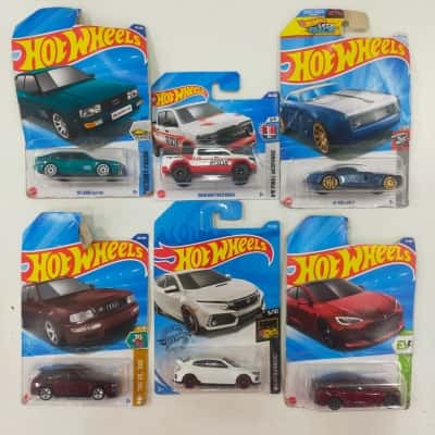 6 X Hot wheels Cars Unopened 