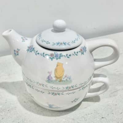 DISNEY Winnie the Pooh TEA FOR ONE Teapot & Cup