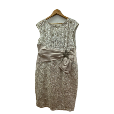 Anthea Crawford Womens  Size 18 Champagne Dress