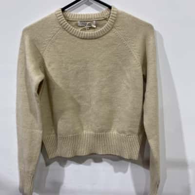 Mooloola Natural Merle Womens  Size S Crew Neck Jumper RRP$39.99 