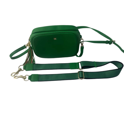 Vera May Womens Cross Body Bag Green new with spare strap