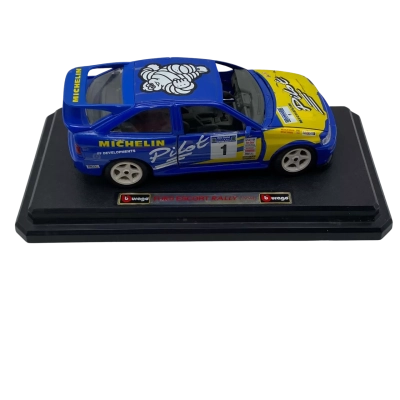 Burago Ford Escort Rally (1994) diecast Car (CUBES)