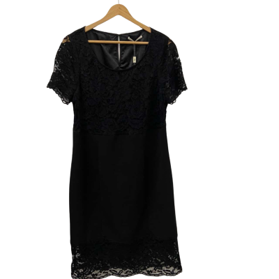 Jane Lamerton Womens  Size 16 Cocktail Dress Black  
