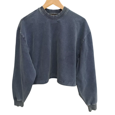 Camilla & Marc Womens  Size 8 Long Sleeve Top Blue 