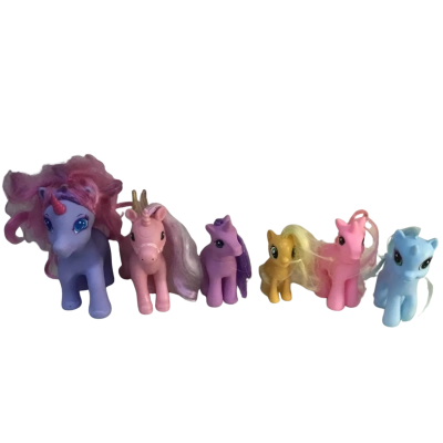 My Little Ponies as pictured 