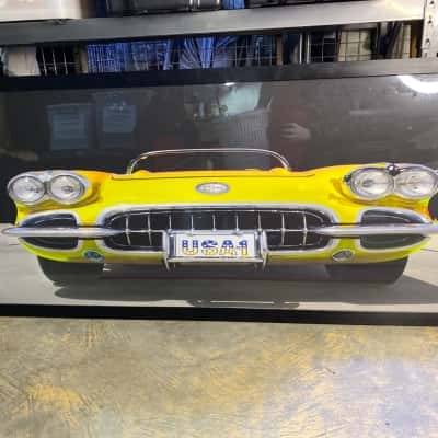 Harvey Norman USA-1 Yellow Car Picture Frame 159.5cmx79cm