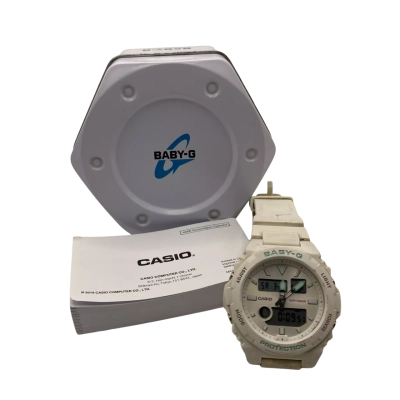 Casio Women’s Baby-G white watch