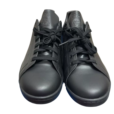 New With Tags ADIDAS Men's Size UK12.5 / US 13 Regular Fit Stan Smith Sneakers Black RRP: $170.00