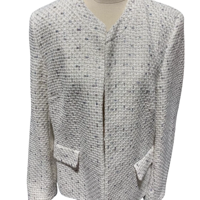 Liz Jordan Womens Jacket  Size 16 Cream 