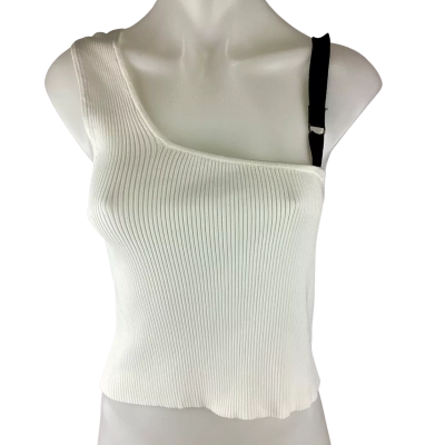 Lulu & Rose  Camellia Knit Top - Off White Size S