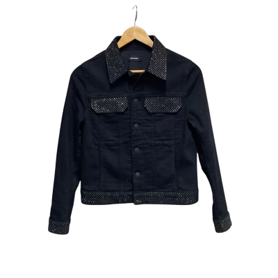 Zadig & Voltaire Womens  Size XS Denim Jacket Black  