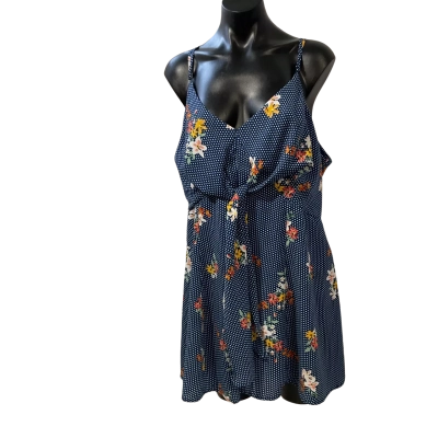 City Chic Womens  Size S Casual Dress Blue / Floral 