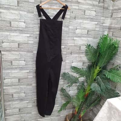 Boohoo Mens  Size XL Black  Overalls