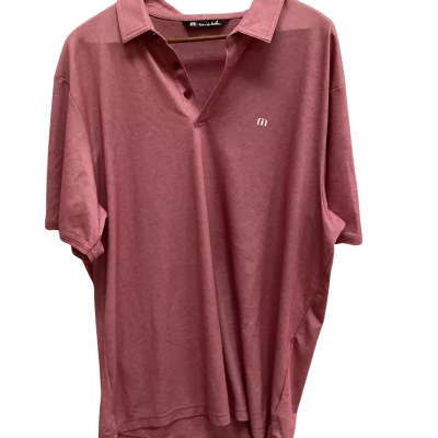 Tavis Mathew  Mens  Size XXL Short Sleeve T-shirt Pink  k