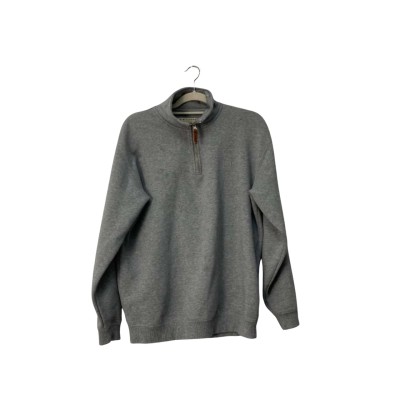 R.M. Williams Mens Zip Pullover Size S Grey 