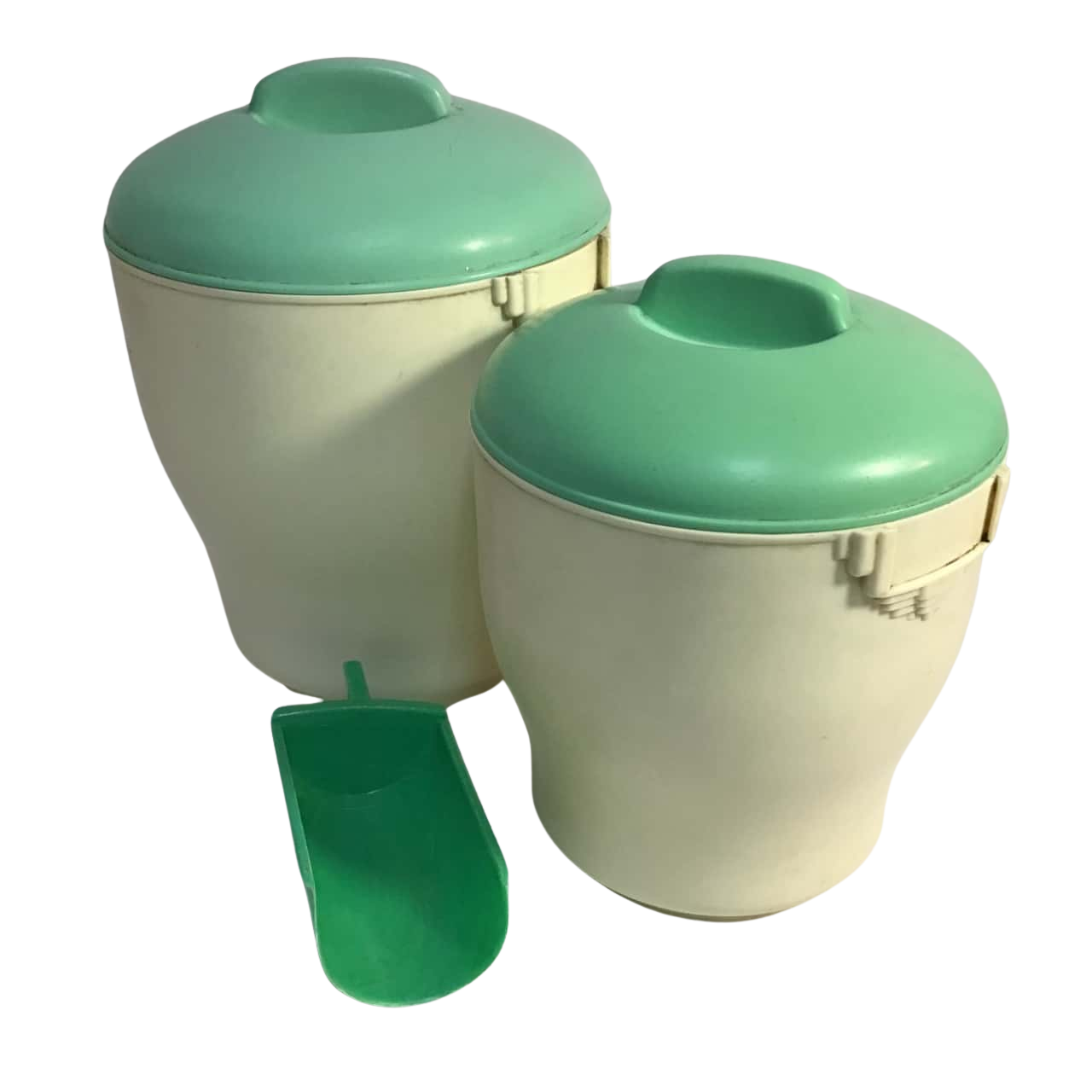 bristolite-cream-and-green-lid-canisters-x-2-s