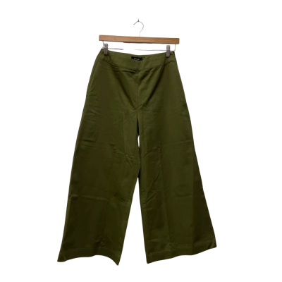 Oxford Womens  Size 10 Culottes / Wide Leg Pants Olive 