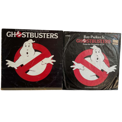 Ghostbusters - Original Soundtrack Vinyl LP & Ray Parker Junior 12” Extended Version Vinyl SP Double Pack.