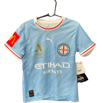 Melbourne City Kids 2025/26 Home Jersey Size XS