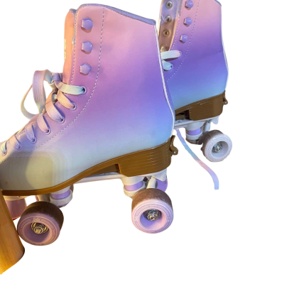 Rainbow cyclops roller skates size 8-10