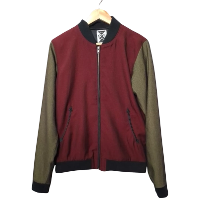 Revival Women's Size S Red, Green and Black Jacket 