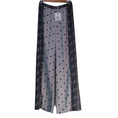 NEW! C/MEO Collective Women's Strange Day Pants - Size M - Black & White Geo Print