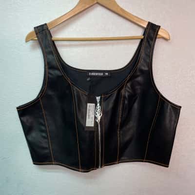 Dangerfield Womens  Size 16 Black  Corset 
