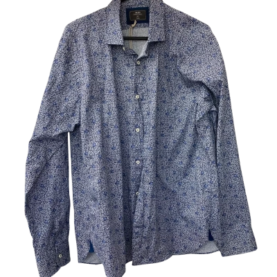 M.J. Bale Blue Size XL Long Sleeve Shirt 