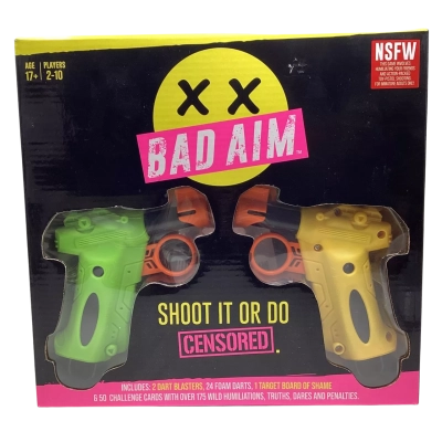 Bad Aim  - Shoot or do Censored - New in Box
