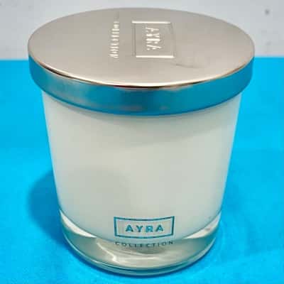 Ayra Collection Pure Coconut & Elderflower Candle - beautiful fragrance 