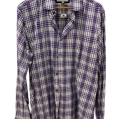 Express Mens  Size L Checked Shirt / Long Sleeve Shirt Checked 