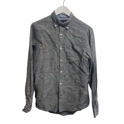 Tommy Hilfiger Unisex  Size S Business Shirt Blue / Grey 
