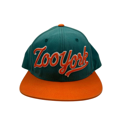 Zoo York Mens Cap One Size Orange / Teal 