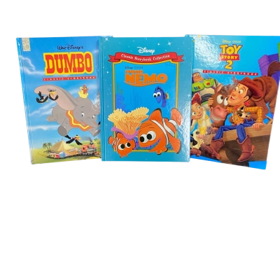 Disney Classic Storybook Collection x 3 Bundle (Finding Memo-Dumbo-Toy Story 2)