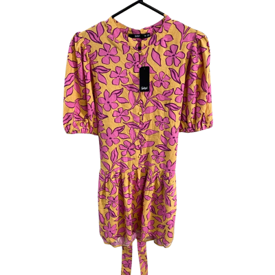 Sportsgirl Womens pink & orange floral dress Size 10 