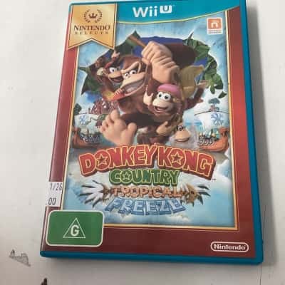 Donkey Kong country tropical freeze WII U 